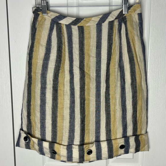 Anthropologie striped spring skirt - Picture 2 of 6